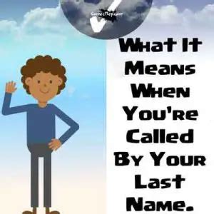 calling someone by their last name flirting|he calls you by your last name.